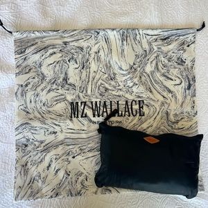 MZ Wallace Black Medium Metro Tote with Brand New Dust Bag
